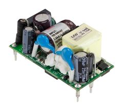 AC-DC med, 5Вт, вход 80...264В AC 47...440 Гц, выход 15В/0.33А, изоляция 4000В AC, без корпуса 42х22.3х20.5мм, -40...+85°C