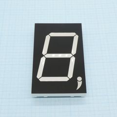 1 разрядный индикатор 76мм/красный/645нм/80-150мкд/ОА