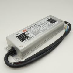 AC-DC, 192Вт, IP67, вход 90…305В AC, 47…63Гц, ККМ, выход 16А/8.4…12В, изоляция 3750В AC, в кожухе 199х63х35.5мм, -40…+90°С (корпус), встр. потенциометр