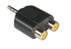 Аудиопереходник (3.5мм CT - 2RCA)