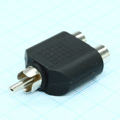 Аудиопереходник (RCA - 2RCA)