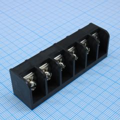 Барьерный клеммный блок 6 контактов. Серия DG66S-B