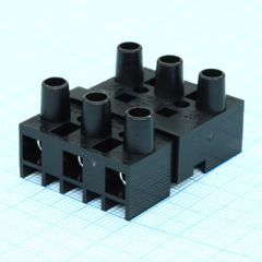 Электромонтажный клеммник на 3 контакта. Серия DG280