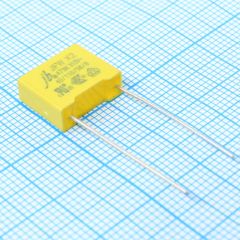 Конденсатор помехоподавляющий X2 0.047мкФ 310В переменного тока ±10% (13х5х11мм) радиальный 10мм 105°C россыпь