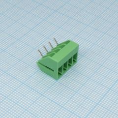 клеммный блок 4 контакта шаг 3.5мм