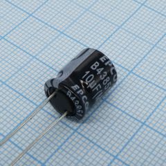 Конденсатор радиальный 10мкФ 250В 10*12.5 +105°С