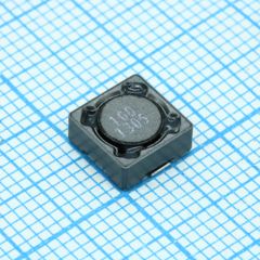 Катушка индуктивности SMD силовая проволочная экранированная 10мкГн ±20% 100кГц феррит 1.7A 80мОм лента на катушке
