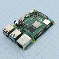Одноплатный компьютер BCM2711(Cortex-A72) 1.5 GHz/2 Gb RAM/Micro SD/2*USB3.0 + 2*USB2.0/GLAN/Wifi 2.4 GHz + 5.0 GHz IEEE 802.11b/g/n/ac/Bluetooth 5.0 + BLE/2*micro HDMI/питание 5.1В 3А через USB Type C или GPIO, поддержка PoE