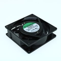 Вентилятор 220В AC, 2300об/мин, 92x92х25, 30,5м3/час, 36дБ, подшипник скольжения, тип вывода - терминал