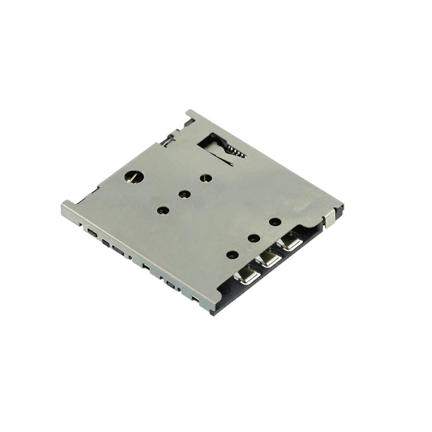 Низкопрофильный держатель micro-SIM карты 1.42мм