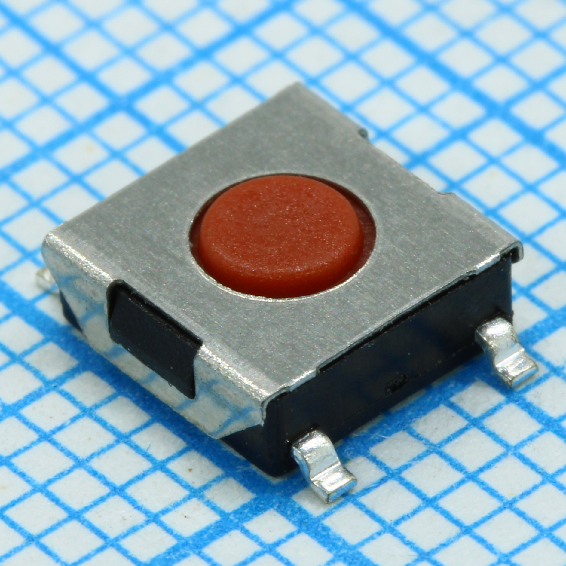 Кнопка тактильная 6.2Х6.2Х3.1мм 0.05А 12В SMD монтаж