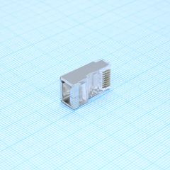 Вилка RJ45, экранированная