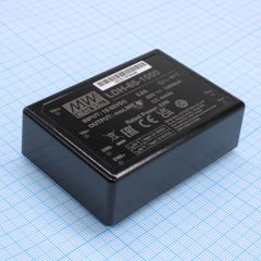 DC/DC LED повышающий, вход 9.5…32В, выход 12.5…60В/1.05А, КПД до 95.5%, DIMM, 75x53x22.7мм, DIP, -40…50/60°C, пластик