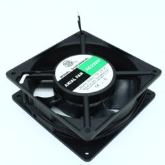 Вентилятор 220В AC, 2600об/мин., 139.2м3/час, 120х120х38мм, 39дБ, подшипник скольжения, тип вывода - провод
