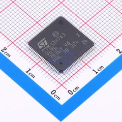 Микроконтроллер 32-бит ядро ARM Cortex M7 RISC 1MB Флэш-память 1.8В/2.5В/3.3В медицинского применения 100-Pin LQFP лоток