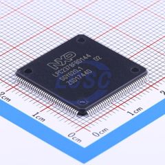 Микроконтроллер NXP 16-бит/32-бит ядро ARM7TDMI-S RISC 512кБ Флэш-память электропитание 3.3В 144-Pin LQFP