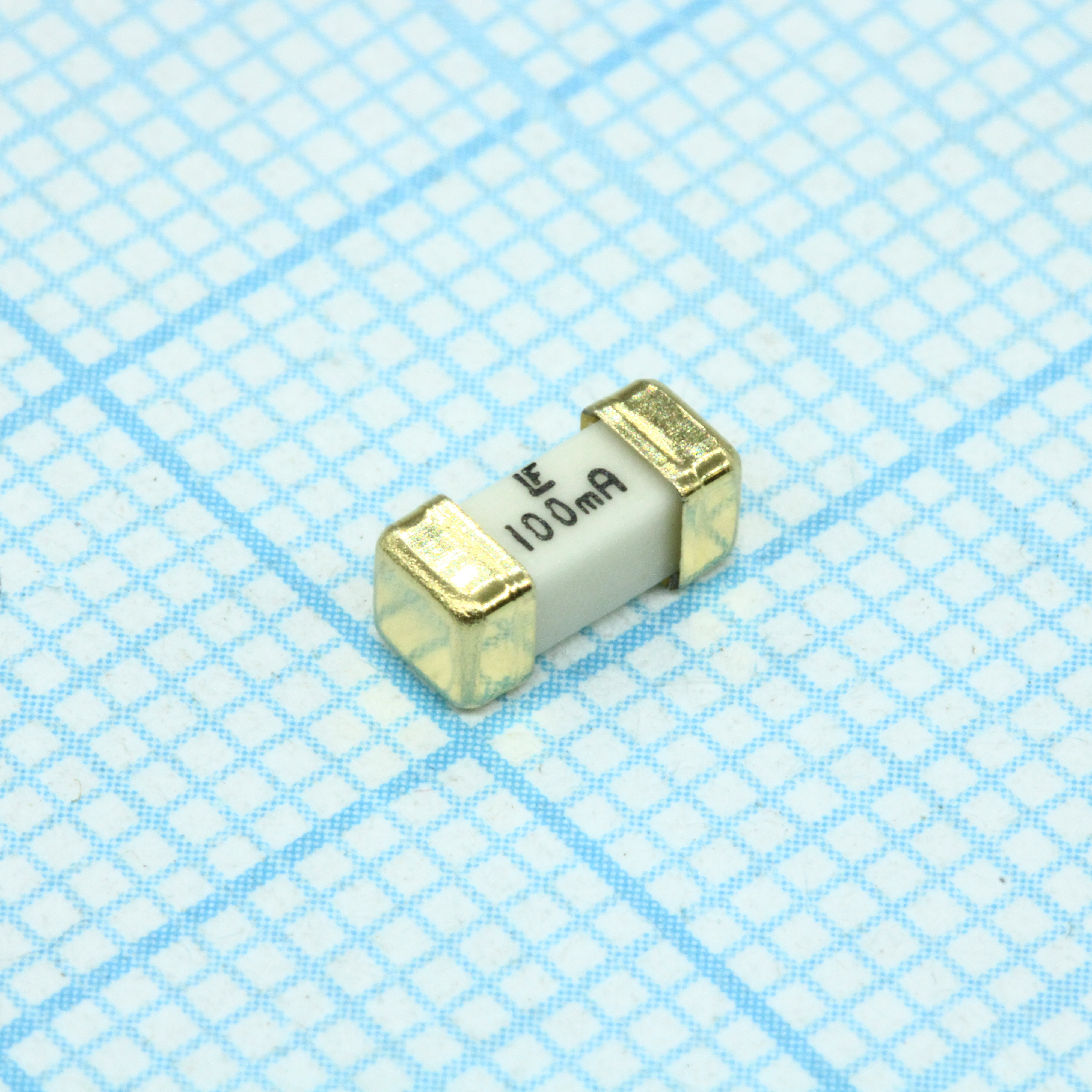 Предохранитель SMD 2.69*6.1мм 0,100A 125V керамический сверхбыстродействующий