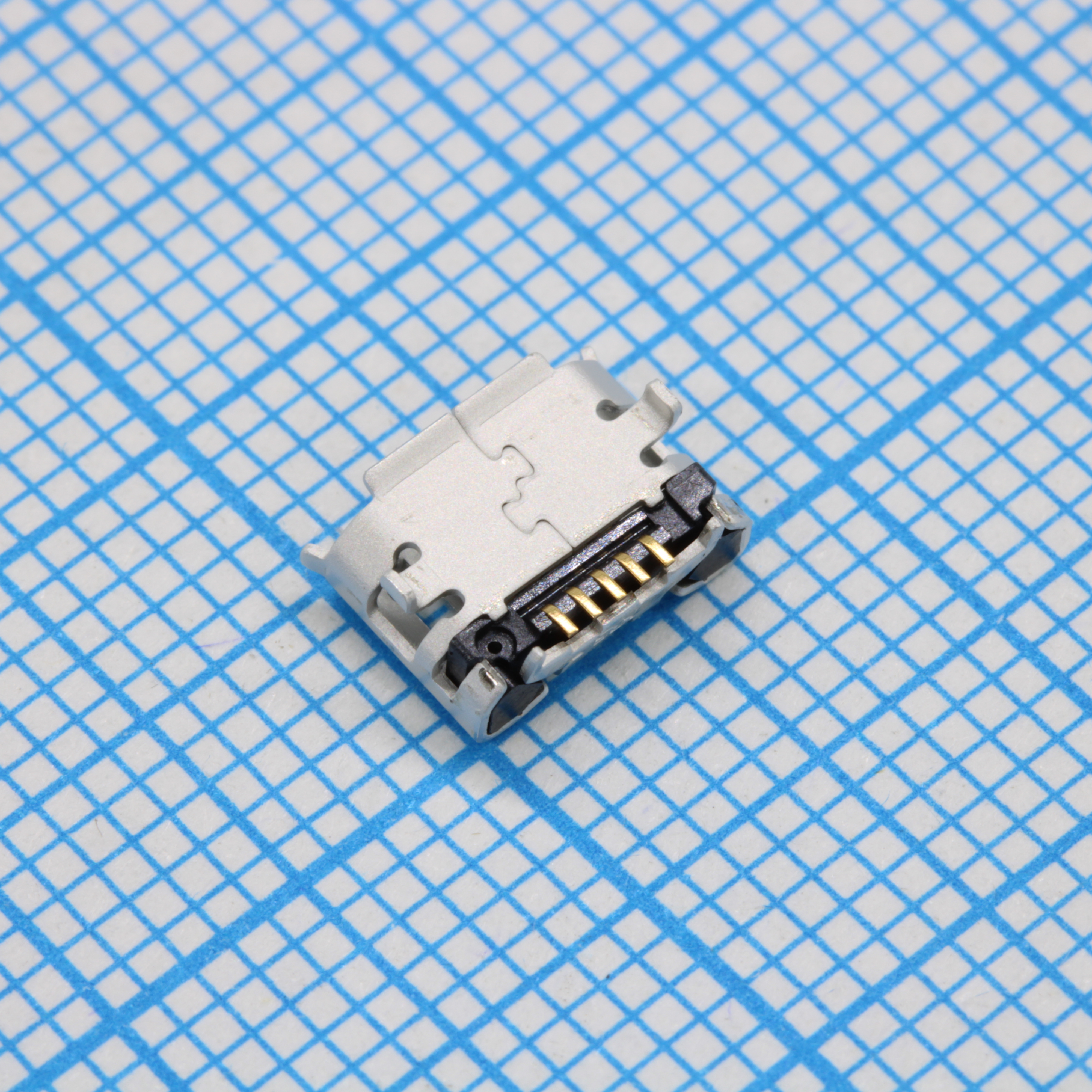Разъем Micro USB B ZX-серия на плату 5 контактов