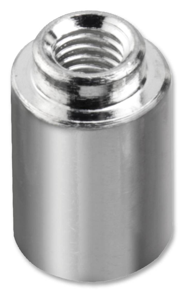 Стойка стальная для печатной платы с внутренней резьбой М3, 6.4x6mm