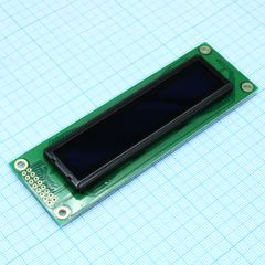 OLED символьный 20х2 (2002A), зеленый, 8-битный паралл. интерфейс 6800, VDD = 3.0 ... 5.3 В, -40...+80С WS0010-TX