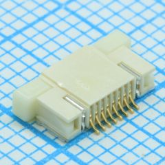 Разъем FPC 8 контактов шаг 0.5мм угловой SMD лентана катушке