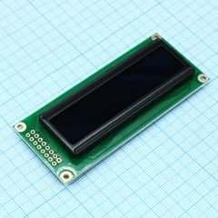 OLED символьный 16х2 (1602C), желто-зеленый, 8-битный паралл. интерфейс 6800, VDD =5В, -40...+80С