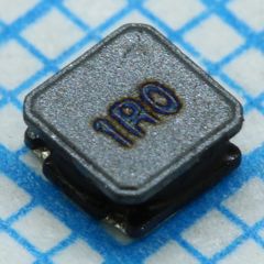Индуктивность SMD силовая полуэкранированная проволочная 1мкГн 30% 1МГц 10Q-Фактор феррит 2.35A 48мОм по постоянному току 1212 лента на катушке