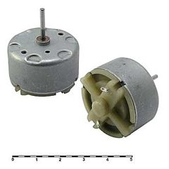Электродвигатель 1.5V 0,07Вт, 1350/1074об/мин 20х32мм вал 2х9мм
