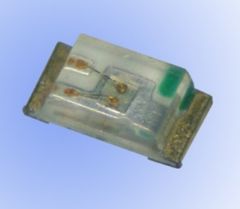 Светодиод smd 1,6х0,8мм/синий/470нм/120-180мкд/2.7-3.3v,  If=10mA/прозрачный/130°