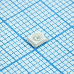 Светодиод smd 3,5х2,8мм/красный/622нм/270-310мкд/1.8-2.4v, If=20mA 120°