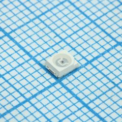 Светодиод smd 3,5х2,8мм/желтый/588нм/160-210мкд/1.8-2.4v, If=20mA 120°