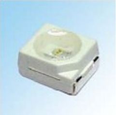 Светодиод smd 3,5х2,8мм/синий/469нм/350мкд/3.1v, If=30мА 120°