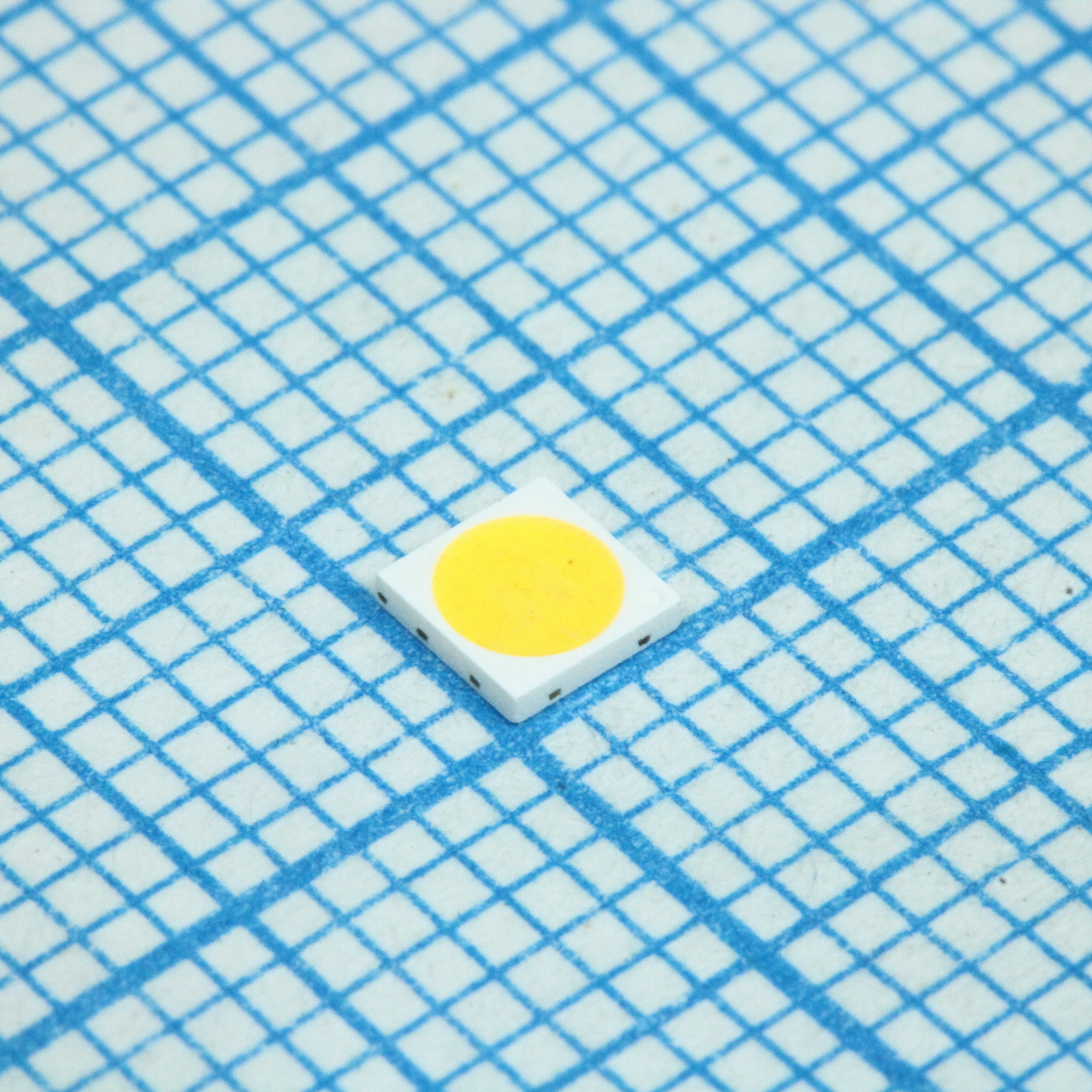 Светодиод smd 3х3мм/белый/4000К 140Лм @150mA 6,2v 120°