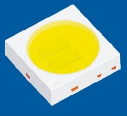 Светодиод smd 3х3мм/белый/3000К 130Лм @150mA 6,2v 120°