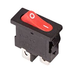 Выключатель клавишный ON-OFF (2c) 6А 250В