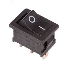 Выключатель клавишный ON-ON (3c) 6А 250В
