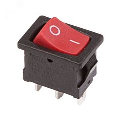 Выключатель клавишный ON-ON (3c) 6А 250В