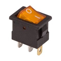 Выключатель клавишный с подсветкой ON-OFF (3c) 15А 12В
