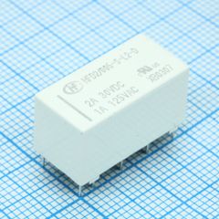 Сигнальное реле две контактных группы на переключение 1А/125VAC AgNi+Au две катушки 5В монтаж в отверстие