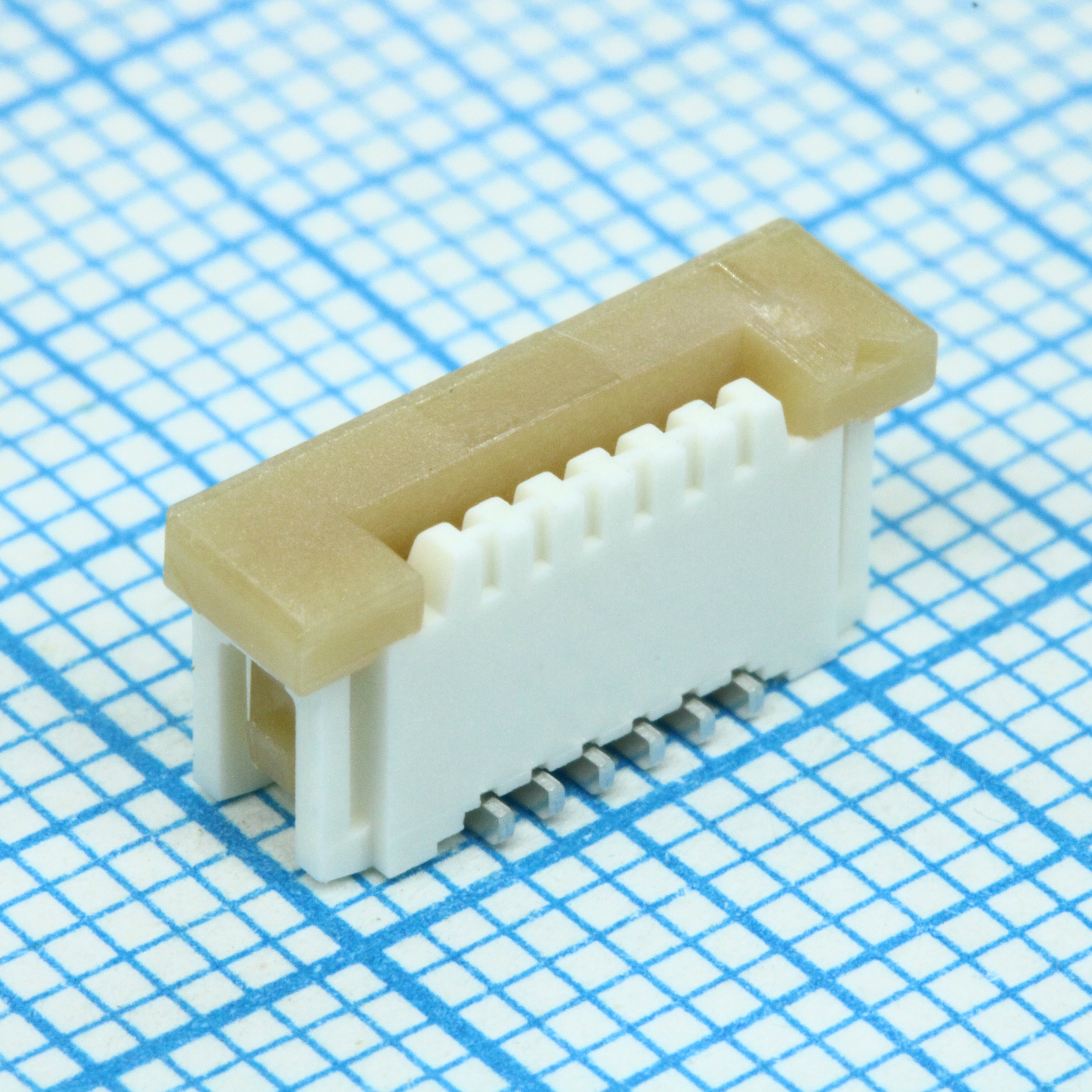 CONN FPC VERT 6POS 1.00MM SMD