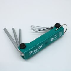 Набор Ключи звездочки (T9H, T10H, T15H, T20H, T25H, T27H, T30H, T40H), 8 шт