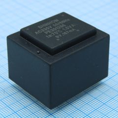 Трансформатор питания 1.5ВА  230В 9В/167мА ta 70°C (EI 30/12.5) 25мм