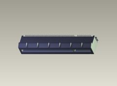 Разъем Card Edge PCIE GEN4 98 контактов 15u для поверхностного монтажа
