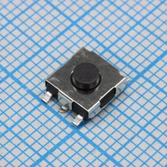 Кнопка тактильная 6х6мм h=3.1мм усилие нажатия 180гр SMD монтаж