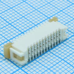 Разъем FPC 12 контактов шаг 1мм SMD серия Easy-On™ лента на катушке