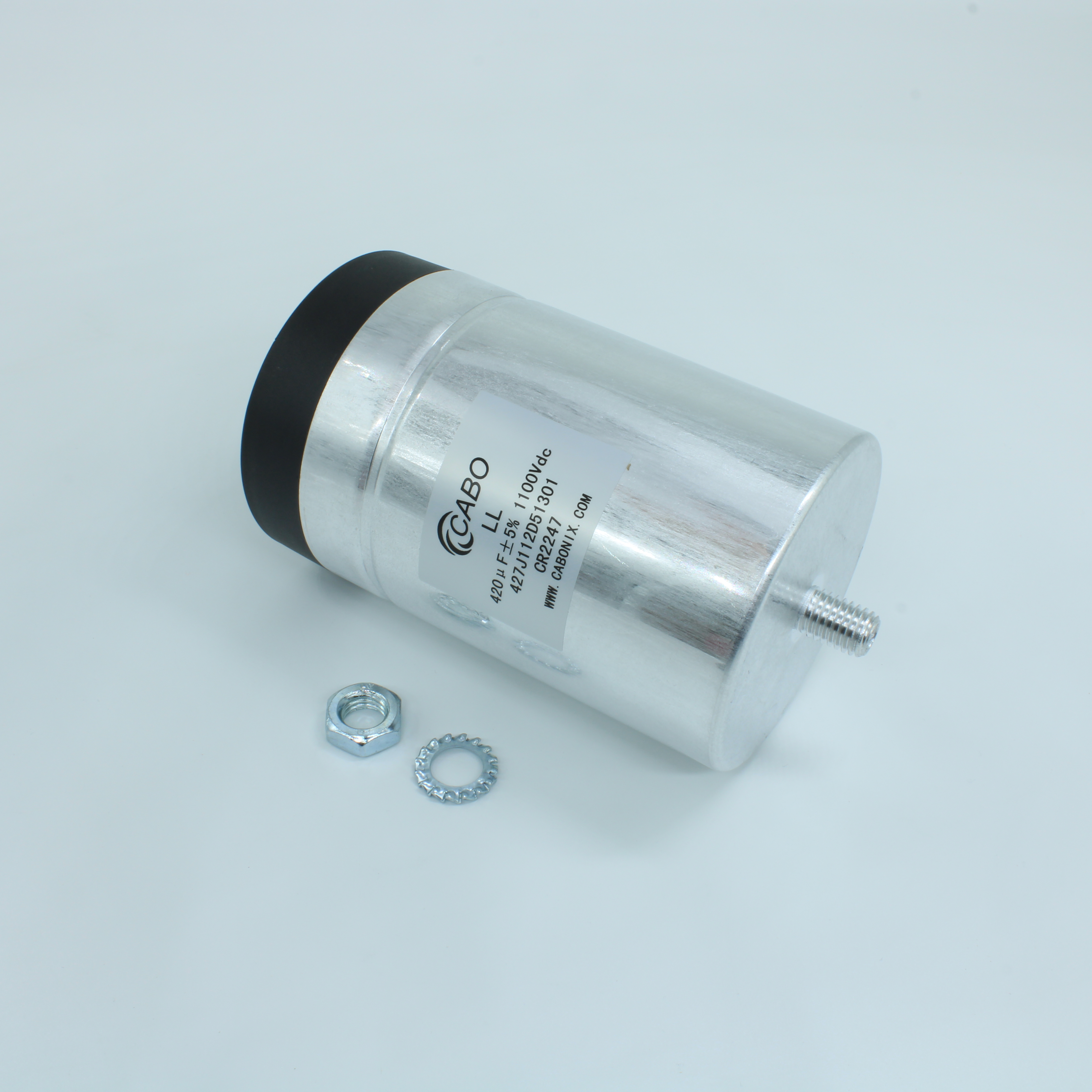 Силовой плёночный конденсатор для DC цепей 420uF± 5%, 1100V, 70A, 100 000ч, размер 85*135мм