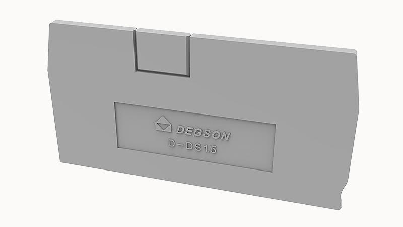Крышка боковая, для клемм DS1.5..., цвет: серый