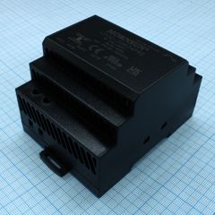 Преобразователь AC-DC на DIN-рейку  100Вт, выход 24В/4,2A, вход 85…264V AC, 47…63Гц изоляция 4000В AC -40…+70°С