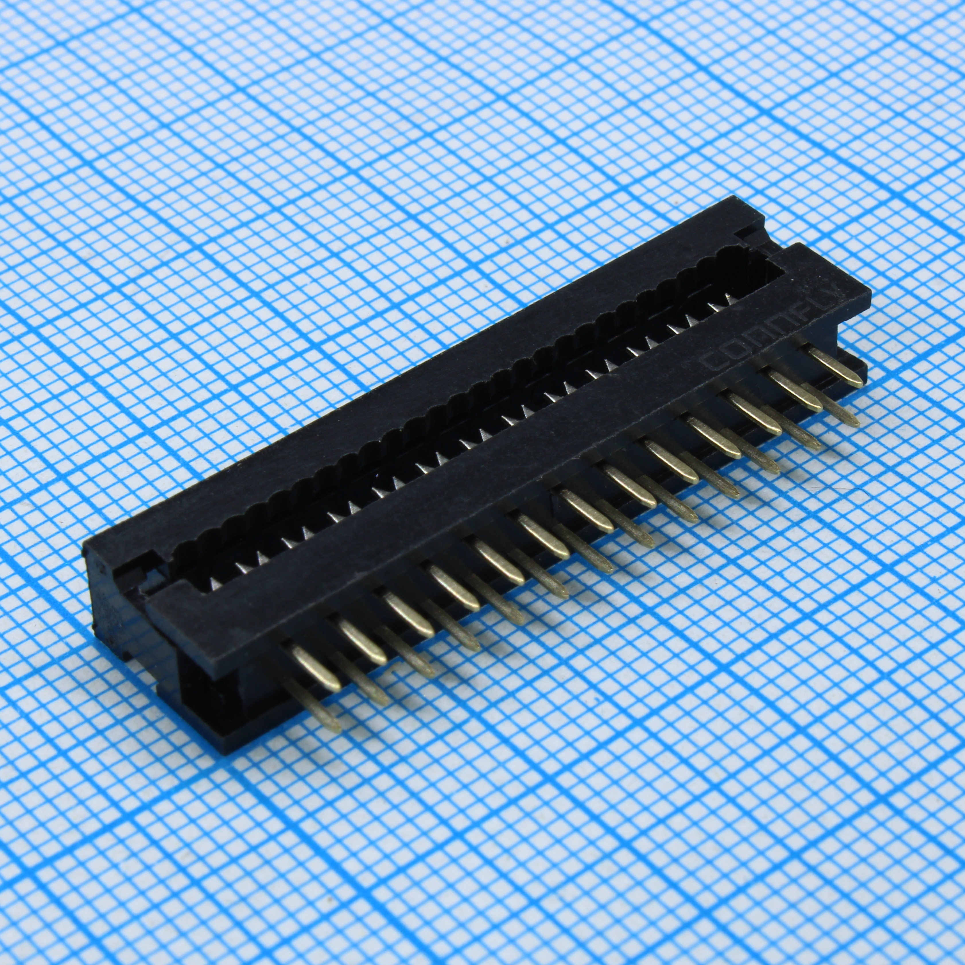 FDC разъем для шлейфа на плату 26pin(2x13), шаг 2.54мм