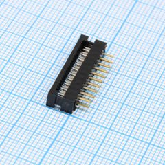 FDC разъем для шлейфа на плату 20pin(2x10), шаг 2.00мм